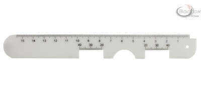 Лінійка для вимірювання РМЦ 15 см (шт.)